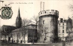 CPA Caen la torre de Roy