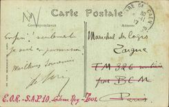 CPA Caen vista en Orne los cuarteles de Hamelin tomados con la detencion