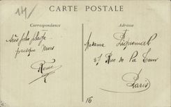 CPA Cabourg el casino y la caminata de la playa