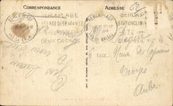 CPA Berck Plage Barques de peche par gros temps Bateau Boat Ship