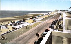 CPSM Berck L esplanade de la plage Nord