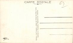 CPA Clermont Ferrand the street of the Fats and the cathedral