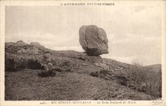 CPA Rochefort Mountain the shaking rock of Deveix