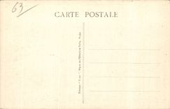 CPA Rochefort Mountain the shaking rock of Deveix