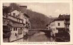 CPA Saint Jean Foot of Port Edges of Nive