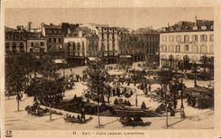 CPA Pau Places Clemenceau
