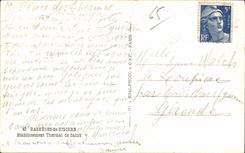 CPA Bagnerres de Bigorre Hydropathic establishment of Hello