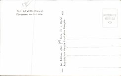 Panorama de CPSM Nevers en el Loire