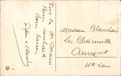 - Fleurs - Bonne Fete - Happy Birthday - CPA 