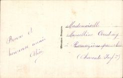 - Fleurs - Bonne Annee - Happy New Year - CPA 