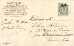 Feliz Ano Nuevo de las flores - Feliz Ano Nuevo - houx - acebo - CPA