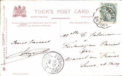 Fleurs Bonne Annee - Happy New Year - CPA