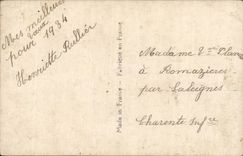 Feliz Ano Nuevo de las flores - Felices Ano Nuevo - CPA