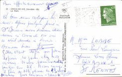 Croix de Vie - the Port - CPA