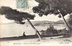 Beaulieu - Vue prise de la petite Afrique - CPA 