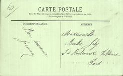 Pierrefonds - el castillo y el lago - CPA