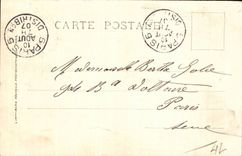 Caen - Saint Pierre de la calle y de la iglesia - CPA