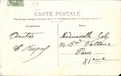 Avallon - Ancien Rempart - La Tour Beurdlaine - Vue prise des Chaumes - CPA 