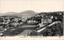 Aix les Bains - Vue prise de la Roche du Roi - CPA 
