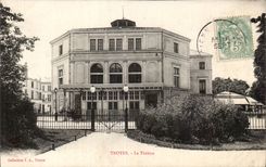 Troyes - Le Theatre - CPA 