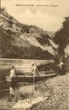 Besancon les Bains - Le Doubs a Mazagran - CPA 