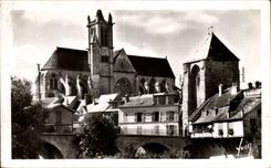 Moret sur Loing - Maison Sauve - Porte de Bourgogne - CPA 
