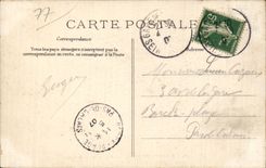 Moret sur Loing - Vue prise sur le Loing - CPA