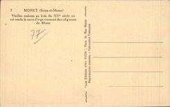 Moret - Vieilles Maisons en Bois - Yvon - CPA