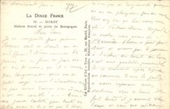 Moret sur Loing - Maison Sauveet Porte de Bourgogne - CPA