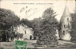 Rozay in Brie - Ruins of Fish ponds - CPA