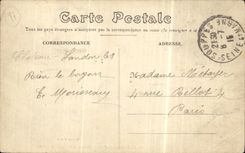 Landon castle - Ruins of Abbey St Severin - CPA