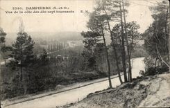 Dampierre - Vue de la Cote des dix sept tournants - CPA 