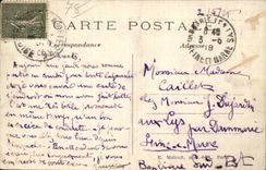 Dampierre - Vue de la Cote des dix sept tournants - CPA