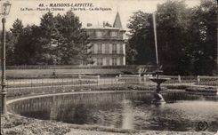 Maisons Laffitte - Le Parc - Place du Chateau - CPA 