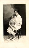 Fantaisie - Enfants - Mother and Daughter CARTE PHOTO -