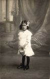 Fantaisie - Enfants - Little girl with bows in hair CARTE PHOTO 