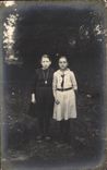 Fantaisie - Enfants - two sisters CARTE PHOTO 