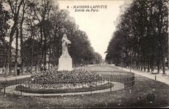 Maisons Laffitte - Entree du Parc - CPA 