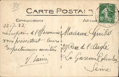 Mantes - L Ile aux Dames - La Grande Allee - CPA