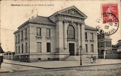 Mantes - Le Palais de Justice - CPA 