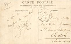 Mantes - Vue prise de la Tour Saint Maclou - CPA