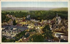 Montfort l Amaury - Panorama pris des Tours - CPA 