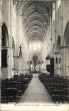 CPA Montfort l Amaury Interieur de l eglise 