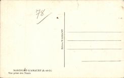 CPA Montfort l Amaury Vue prise des tours