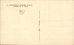 CPA Montfort l Amaury L etang de la plaine