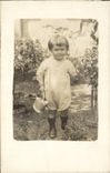 CARTE PHOTO Folklore Costume Enfant Bebe 