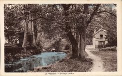 CPA Le Vesinet Passage Lenotre 