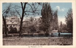 CPA Le Vesinet Les Ibis 