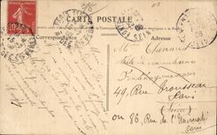 CPA Le Vesinet Asile National Allee centrale du parc vue des batiments