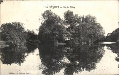 CPA Le Vesinet Ile du reve